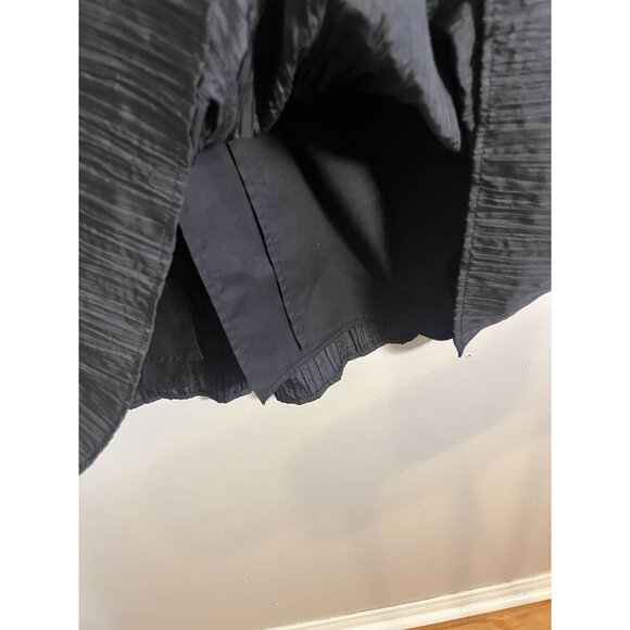 Retro Tiered Maxi Dress Black 14 Neutral Boho Western Classic Chic Indie Folk - Picture 6 of 10